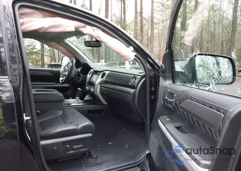 2018 Toyota Tundra Platinum 5.7L V8 from USA, damaged, VIN 5TFAY5F13JX731301